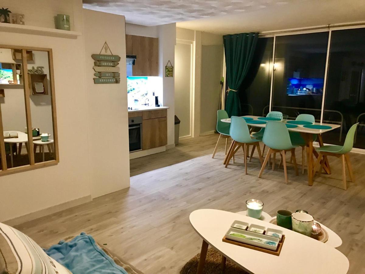Magnifique Appartement En Front De Mer, Caneylles Росес Екстериор снимка