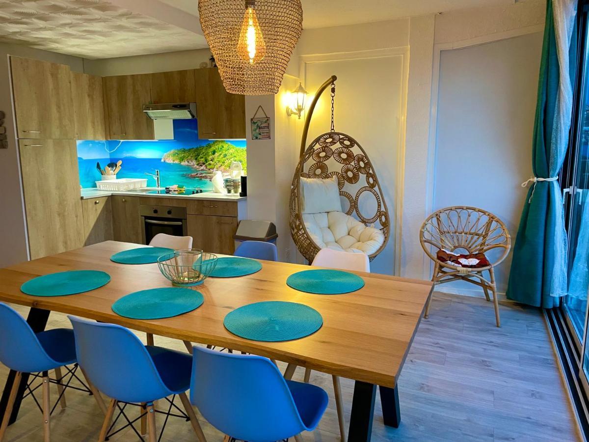 Magnifique Appartement En Front De Mer, Caneylles Росес Екстериор снимка